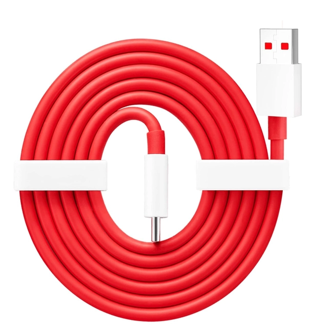 USB to Type C Charging Cable (Red & White)