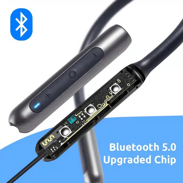 GUG Oneplus Ablaze Bluetooth Neckband (Black)