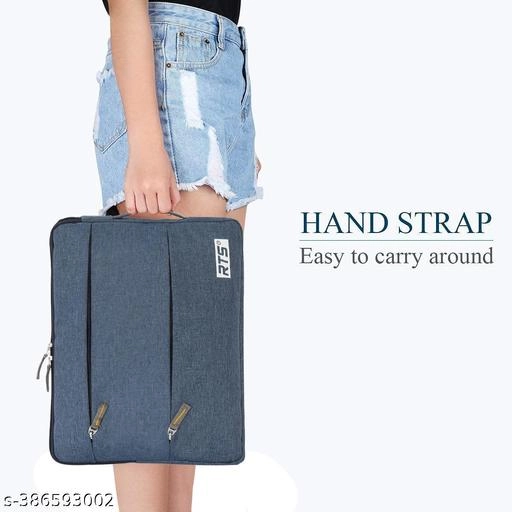 Nylon Laptop Bag (Blue)