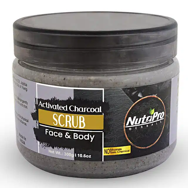 NutriPro Charcoal Face Scrub (300 g)