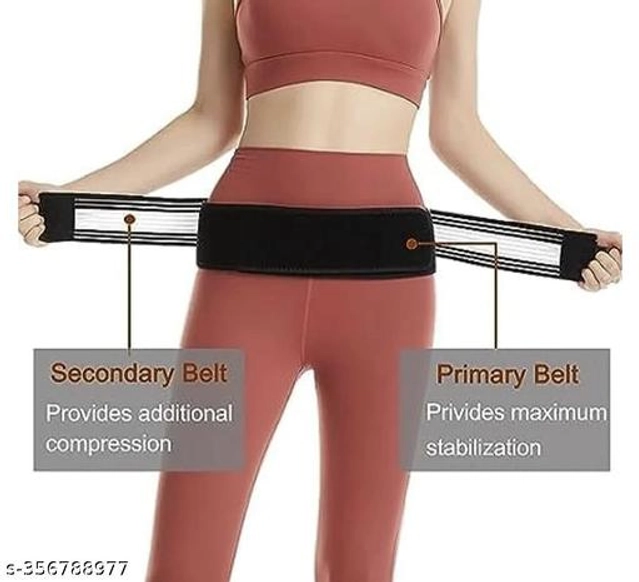 Lower Back Support Brace (Black)