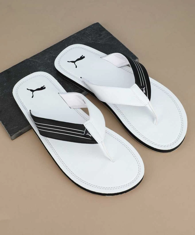 Flipflops for Men (Black & White, 7)