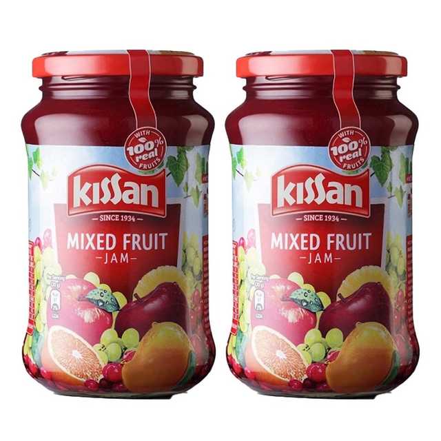 Kissan Mixed Fruit Jam 200 g (Pack of 2)
