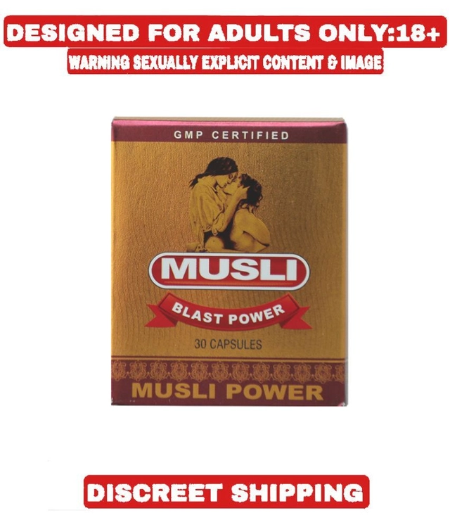 Dr. Chopra Musli Blast Power Ayurvedic 30 Pcs Capsule (Pack of 1)