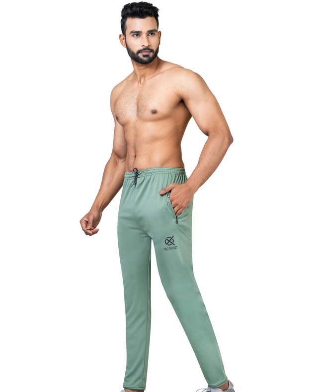 Polyester Solid Trackpant for Men (Sea Green, XS)