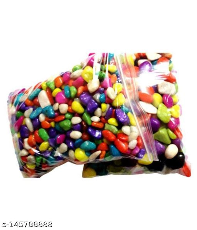 Decoration Pebbles Stones (Multicolor, 3000 g)