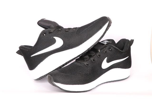 Sports Shoes for Men (Black & White, 6)