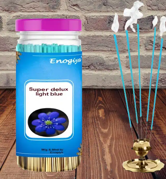 Enogiya Yoga & Daily Pooja Agarbatti (Dark Blue , Set of 1)