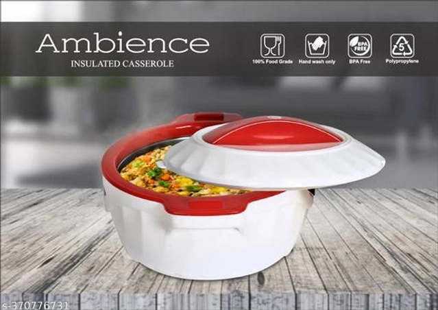 Plastic Casseroles (Multicolor, 2500 ml)