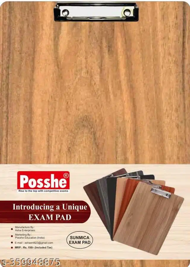 Wood Exams Board (Beige)