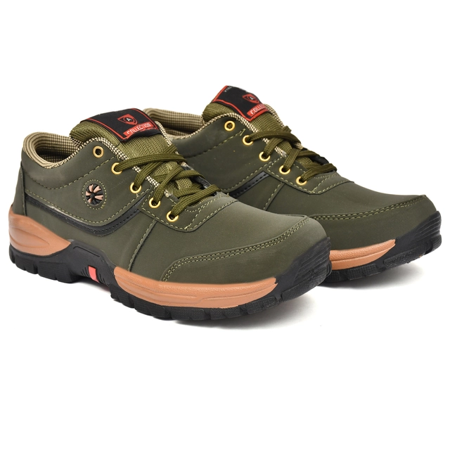 Boots for Men (Olive, 6)