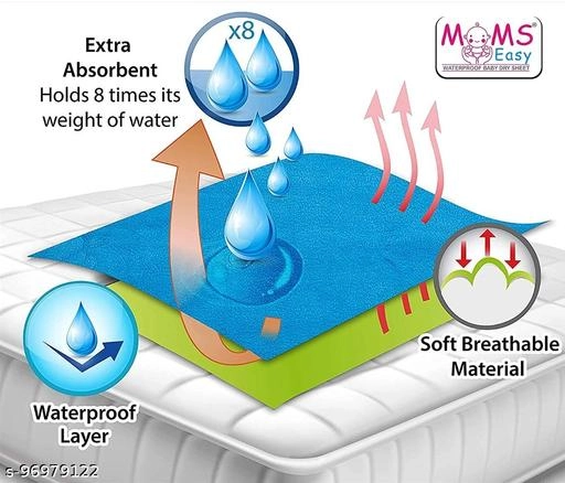 Micro Mattresses Protector (Multicolor, Pack of 3)