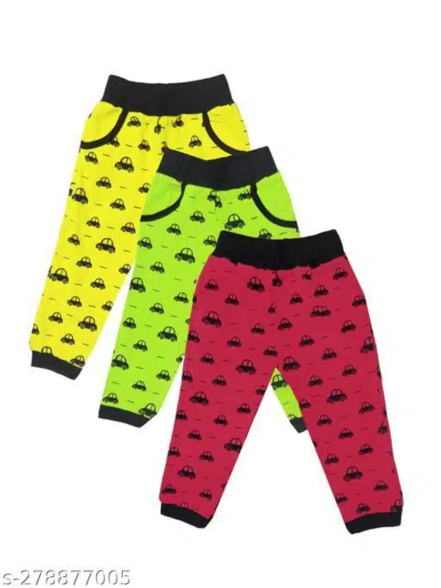 Pyjamas for Boys (Multicolor, 2-3 Years) (Pack of 3)