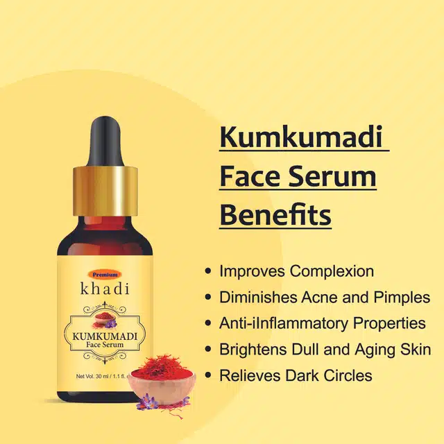 Khadi Kumkumadi Face Serum (30 ml)