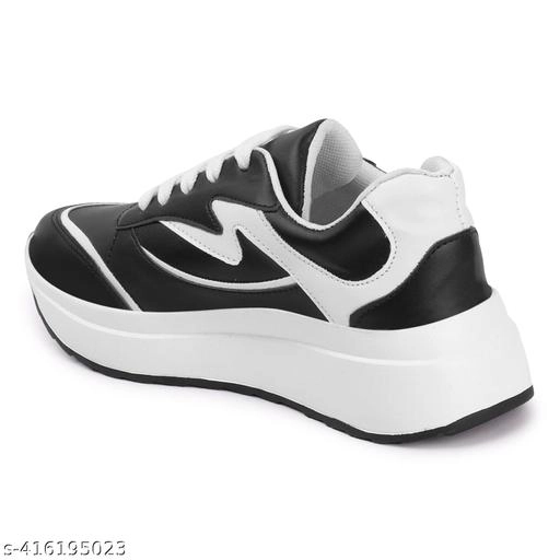 Casual Shoes for Women (Black, 3)