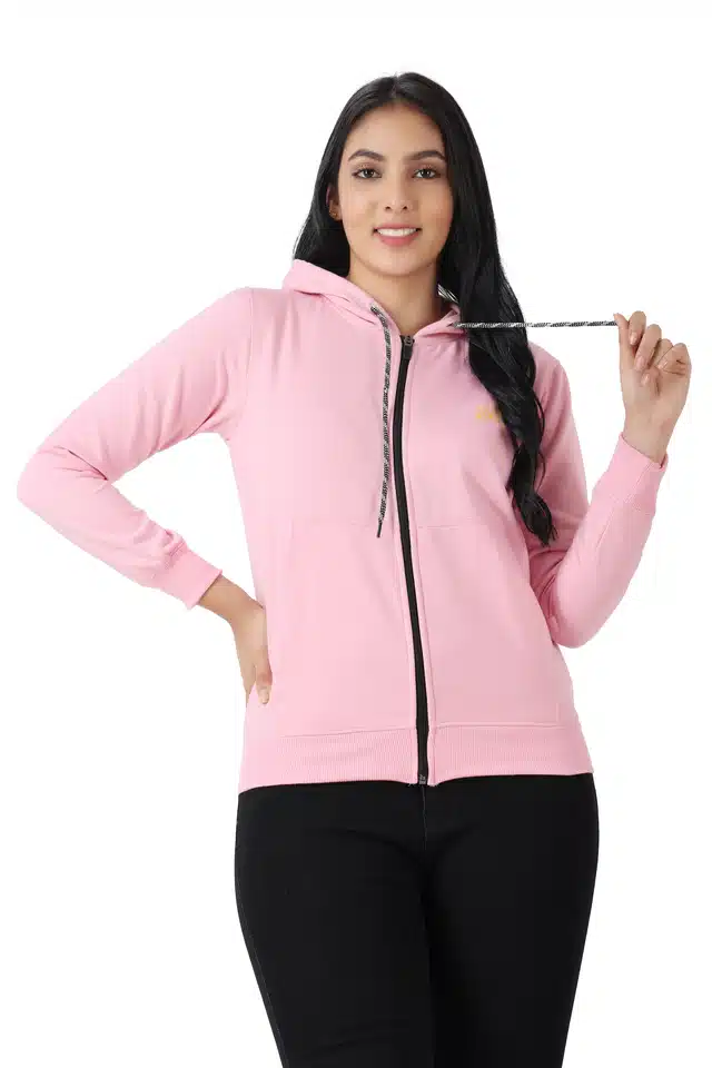 Womens Winter Jacket (Pink, S)