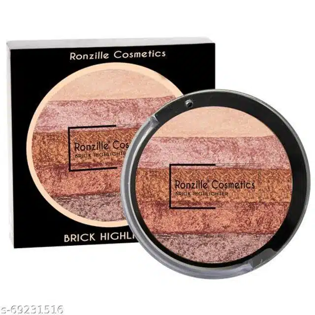 Ronzille Shimmer Baked Blush (Sun Kissed)