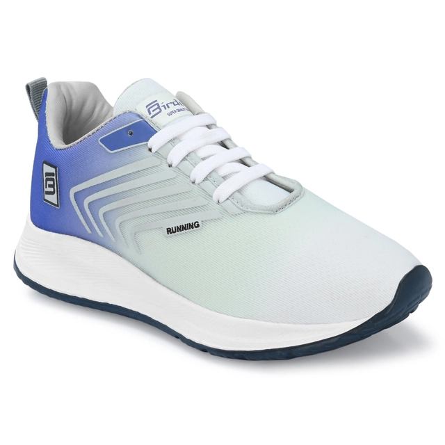 Sports Shoes for Men (Lavender & White, 6)