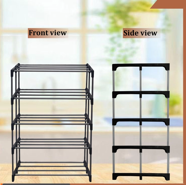 5 Layers Book Shelf (Black)