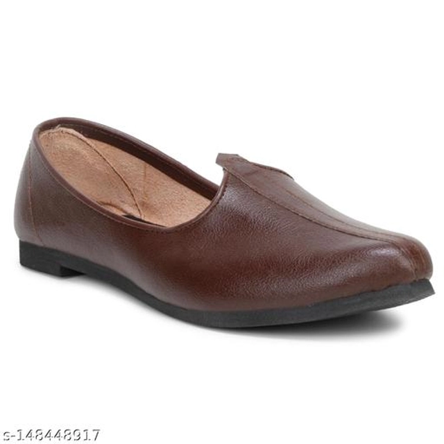 Mojaris for Men (Brown & Beige, 6)