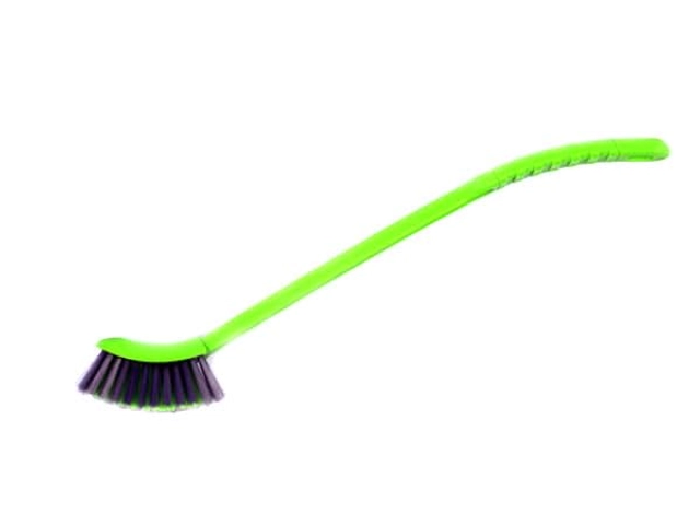 Plastic Heavy Duty Toilet Brush (Green)