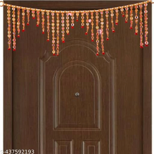 Fancy Toran for Diwali Decoration  (Red)