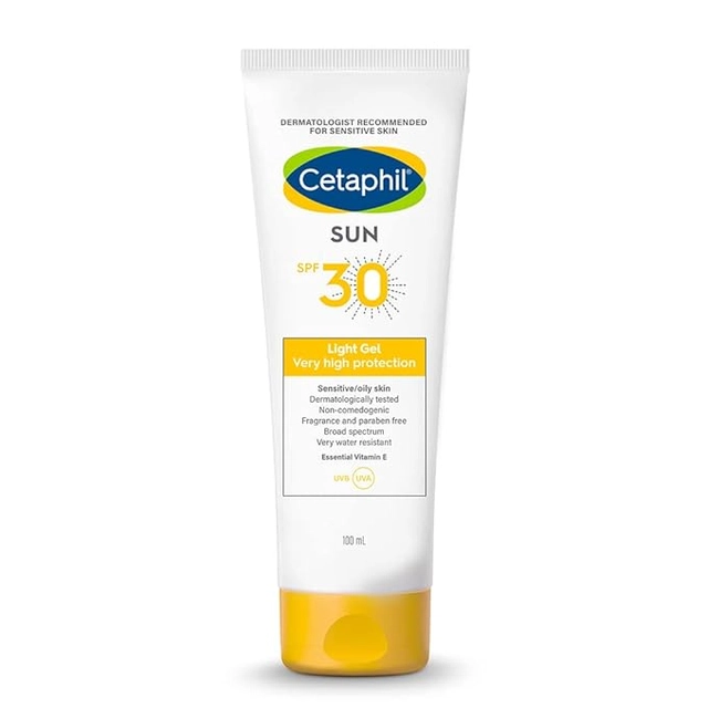 Combo of Cetaphil Skin Cleanser (125 ml) with SPF30 Sunscreen Lotion (100 ml) (Set of 2)