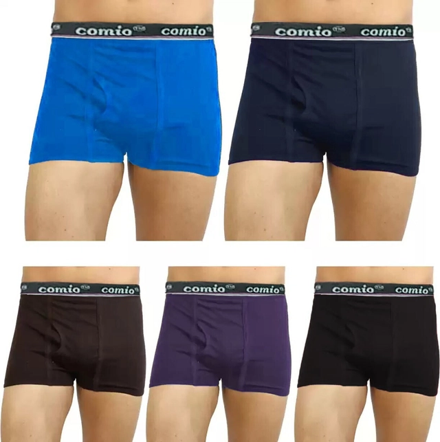 Cotton Trunks for Men (Multicolor, 80) (Pack of 5)