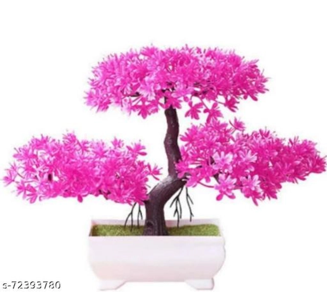 Plastic Artificial Plant (Multicolor, Pack of 2)