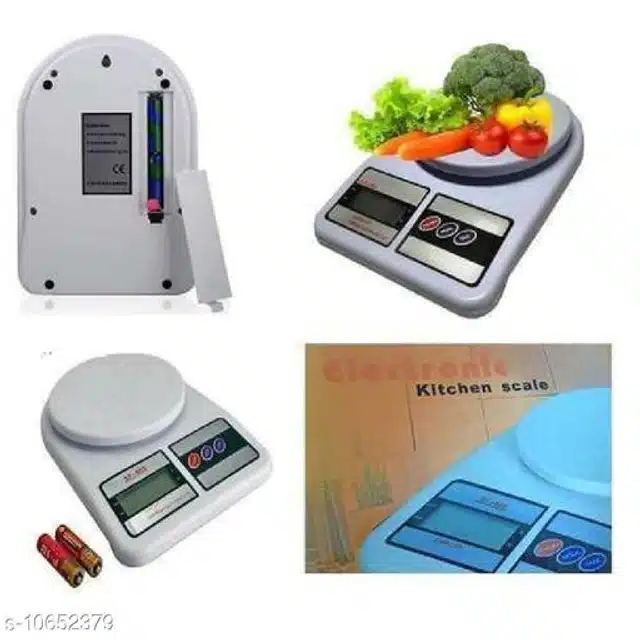 Kitchen Digital Weighing Scale (White)