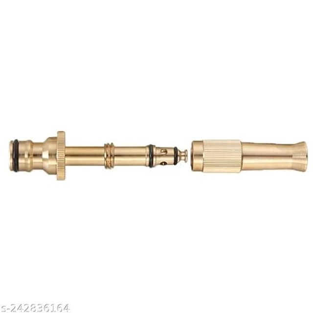 Brass Hose Nozzle (Gold)