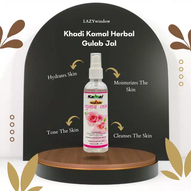 Khadi Kamal Herbal Toner (Pack of 5, 100 ml)