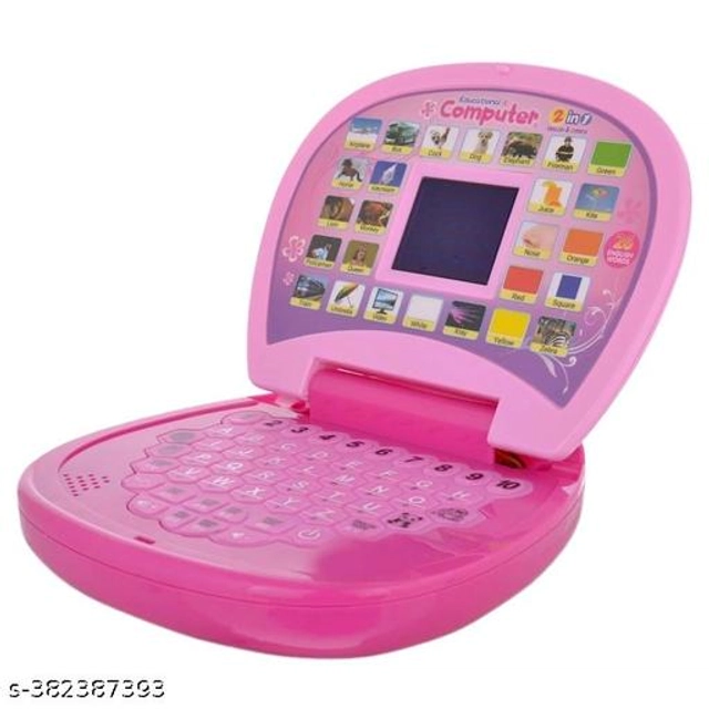 Toy Laptop for Kids (Pink)