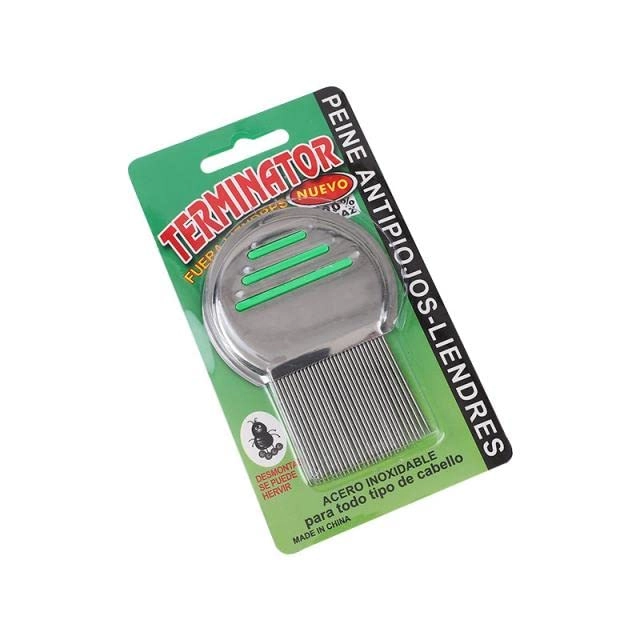 Stainless Steel Lice Treatment Comb (Multicolor)