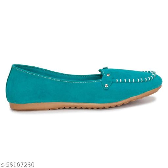 Loafers for Women (Sky Blue, 3)