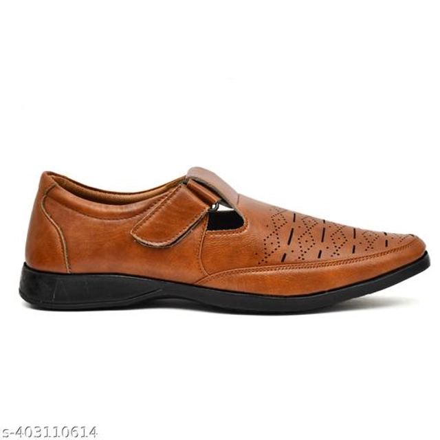 Loafers for Men (Tan, 6)