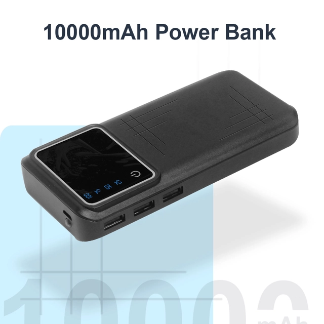 H53 Fast Charging Power Bank (Black, 20000 Mah)