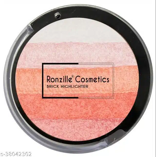 Ronzille Shimmer Baked Blush (Coral Bliss)