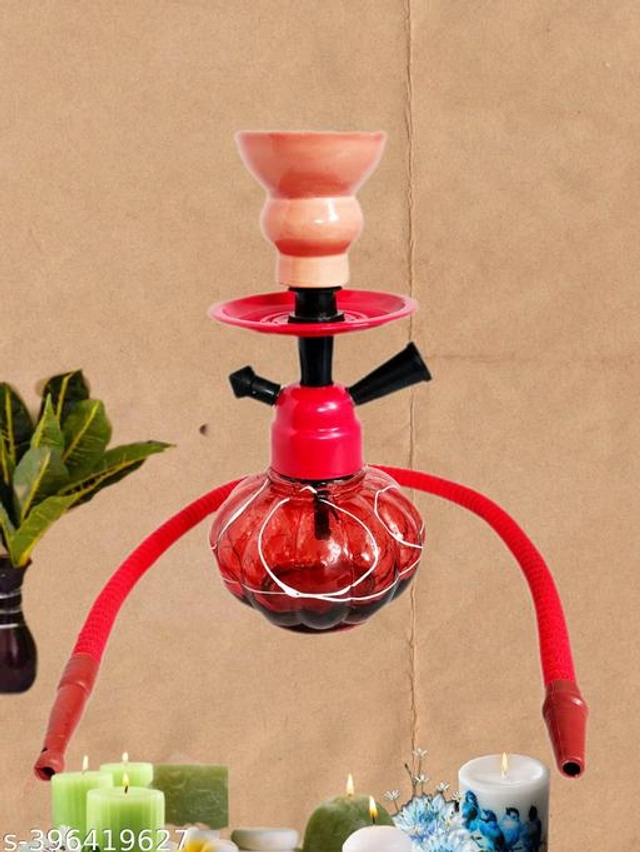 Aluminium Flavour Hookah Pot (Red)