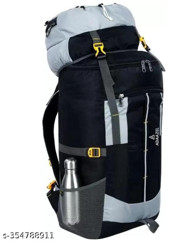 Hiking Backpack for Men & Women (Grey & Black)