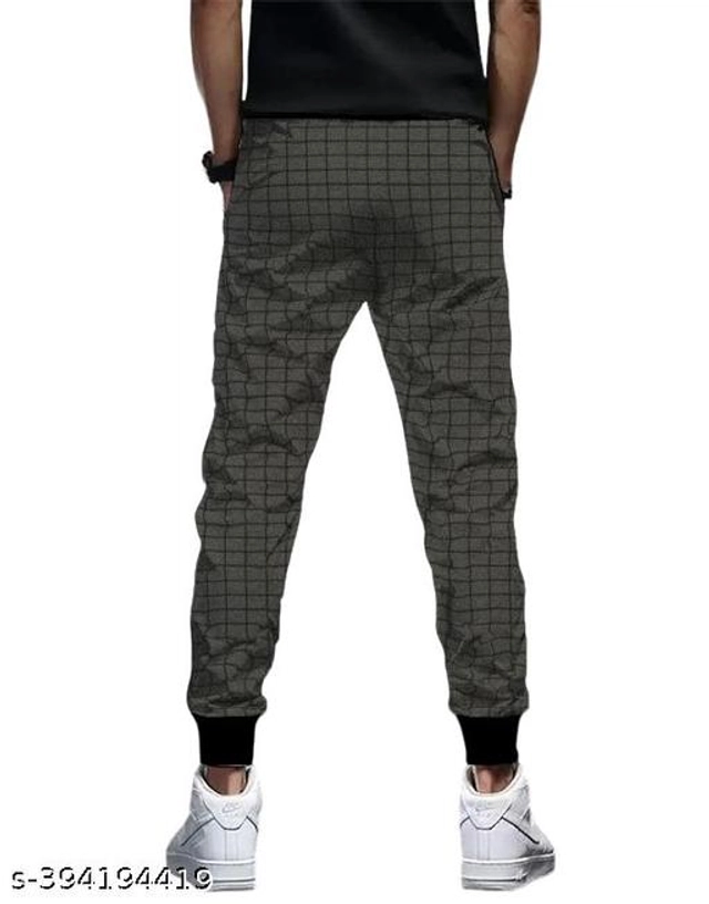 Cotton Trackpants for Boys (Olive, 10-11 Years)