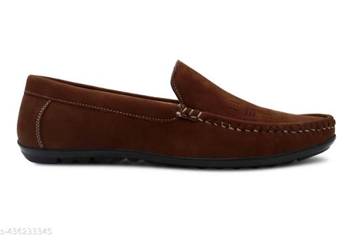 Loafers for Men (Brown, 6)