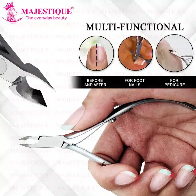Majestique Stainless Steel Cuticle Trimmer (B-83)