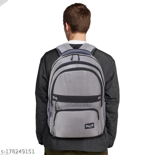 Nylon Backpack for Men & Women (Grey, 55 L)