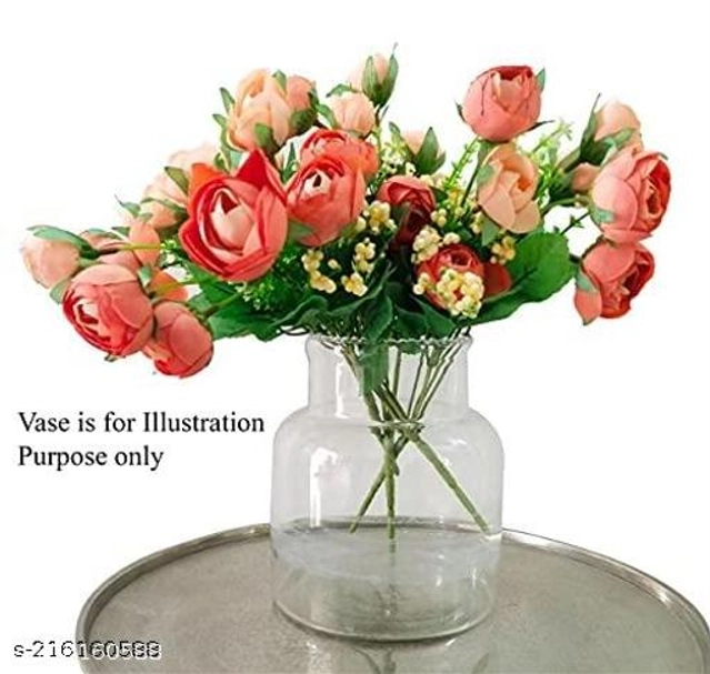 Plastic Artificial Flower (Multicolor)