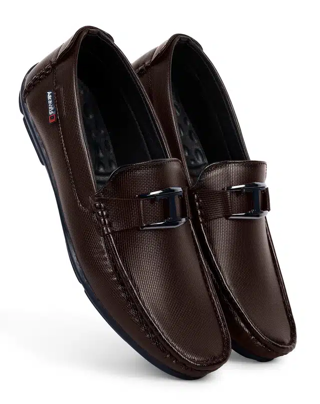 Loafers for Men (Brown, 6)