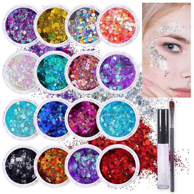 LORSHEL Eye Glitter Shimmery Makeup Base (Set of 1)