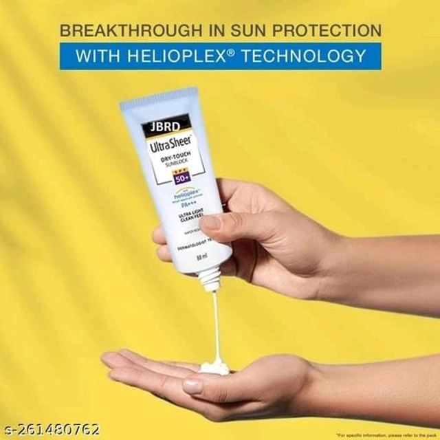 Ultra Sheer SPF 50 Sunscreen Lotion for Oily & Dry Skin (118 ml)