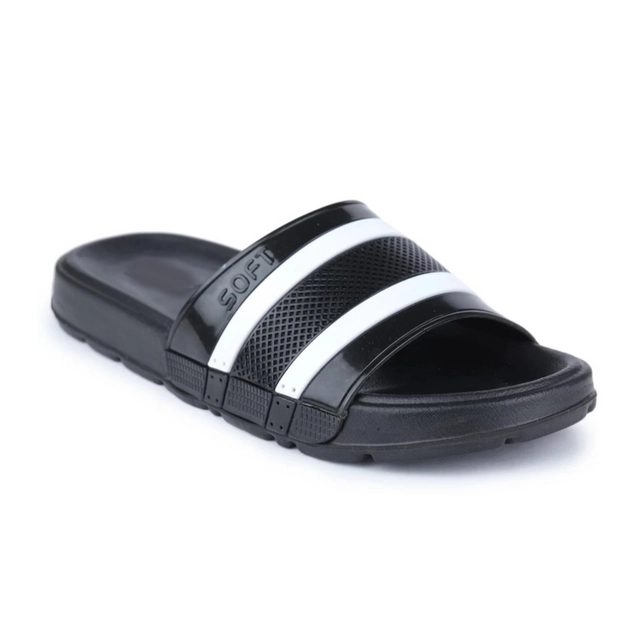 Hocks Sliders for Men (Black & White, 7)