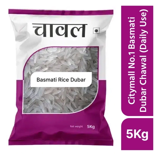 Citymall No.1 Basmati Rice Dubar 5 Kg